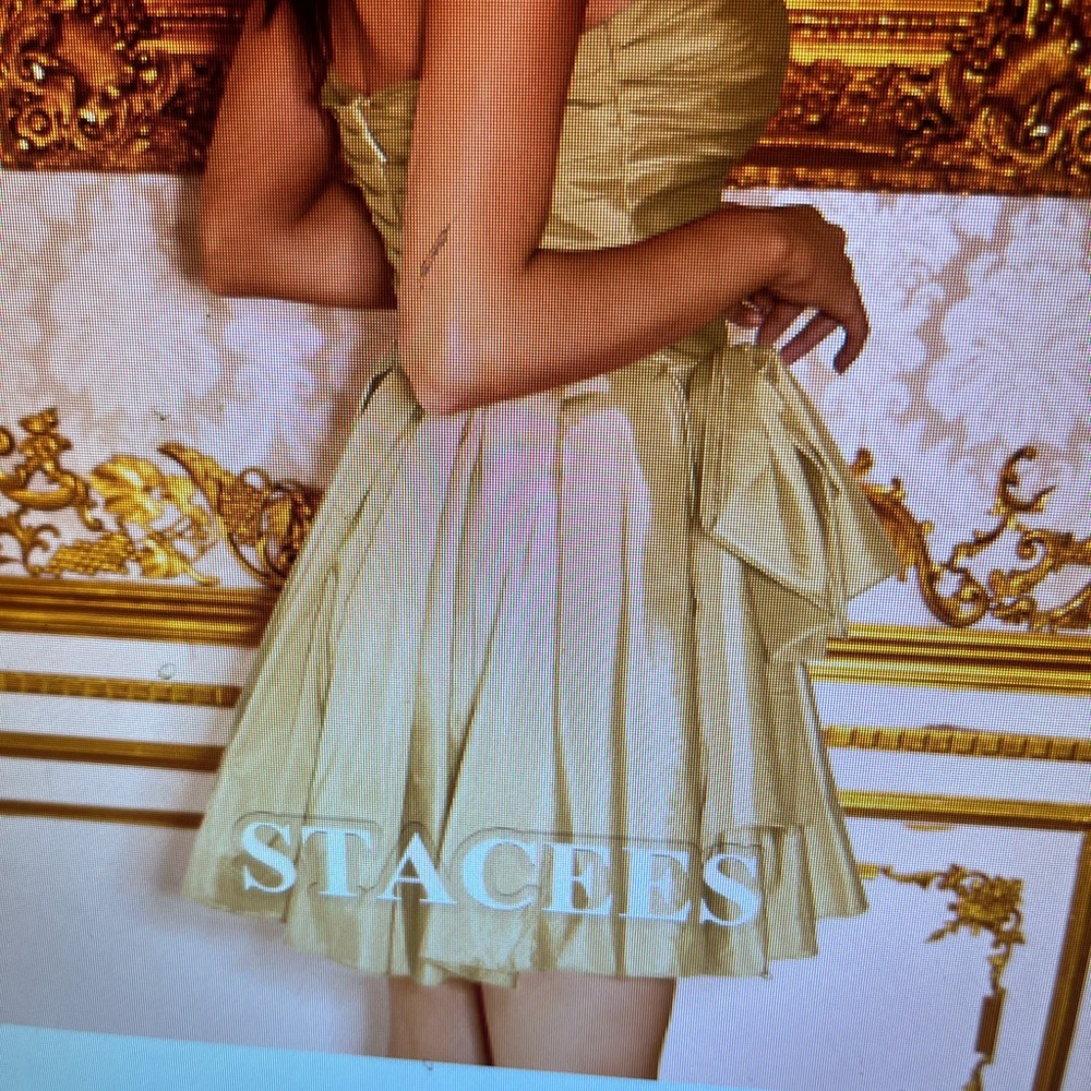 Gold Dress from Stacees (size 8)